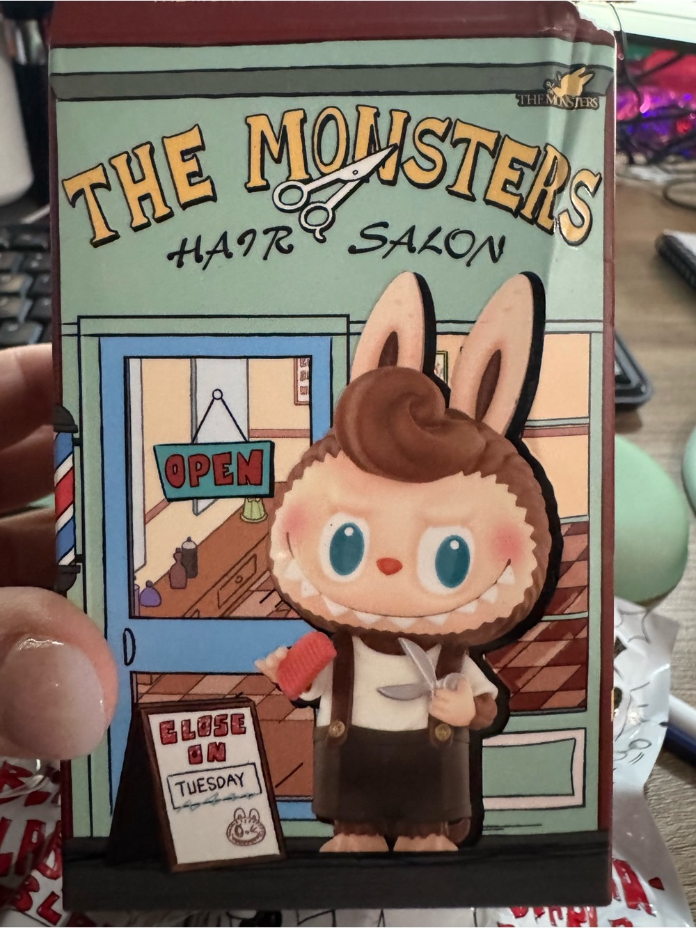 Pop Mart Monsters Hair Salon  Figure